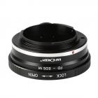 Canon FD-objektiver til Canon EOS M-kameramonteringsadapter med stativmontering