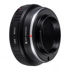OM til Micro 4/3 Adapter, Manuel Lens Mount Adapter Olympus Zuiko OM Mount Lens til Micro Four Thirds MFT M4/3 Mount Kameraer K&F Concept Lens Adapter