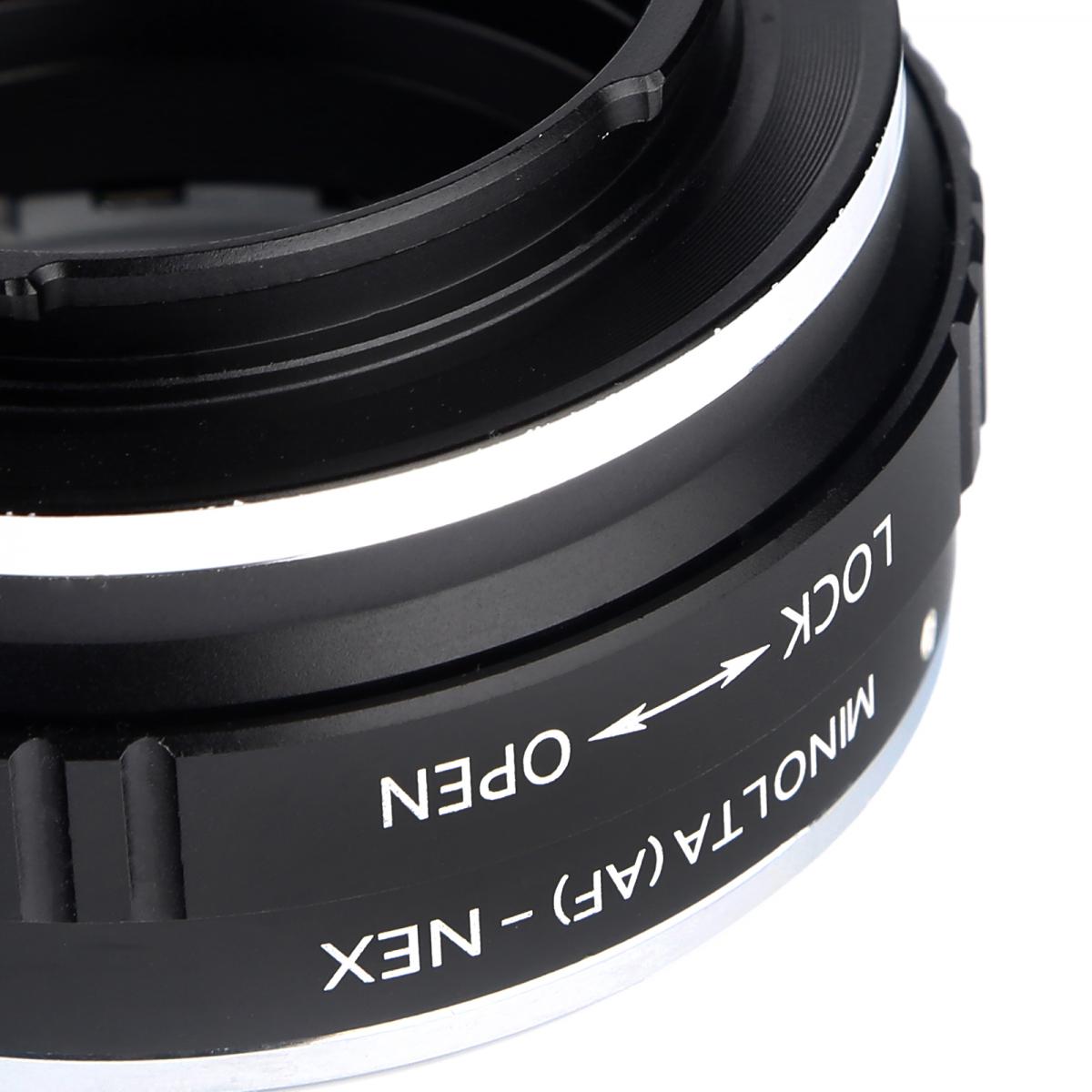 Minolta(AF)-NEX Lens Adapter Handmatige Focus Compatibele Sony A Lenzen voor Sony E Camera Lichaam