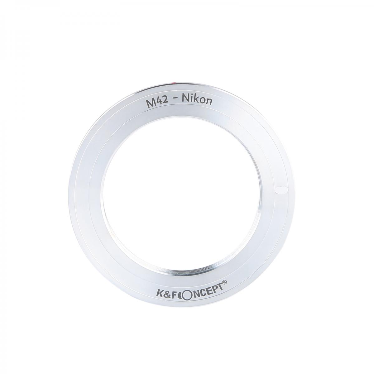 M42-Nikon Lens Adapter Handmatige Focus Compatibele M42 Lenzen voor Nikon F Camera Lichaam