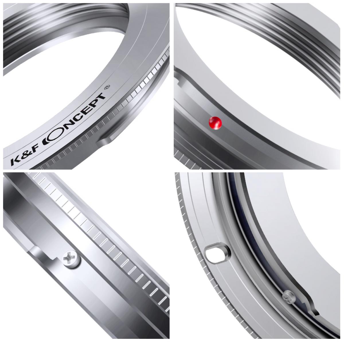 M42-EOS Lens Adapter Handmatige Focus Compatibele M42 Lenzen voor Canon EOS Camera Lichaam