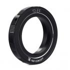 T2-objektiivit Canon EOS EF -objektiivikiinnityssovittimeen K&F Concept M28131 -objektiivisovitin