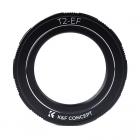 T2-objektiivit Canon EOS EF -objektiivikiinnityssovittimeen K&F Concept M28131 -objektiivisovitin