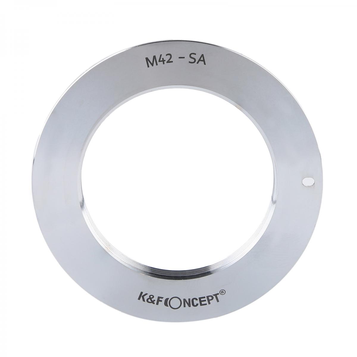 Adattatore per montaggio obiettivo K&F Concept per obiettivo con attacco M42 su corpo macchina SIGMA SA/SD
