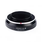 Adaptador Lentes Nikon S para corpo Fuji X