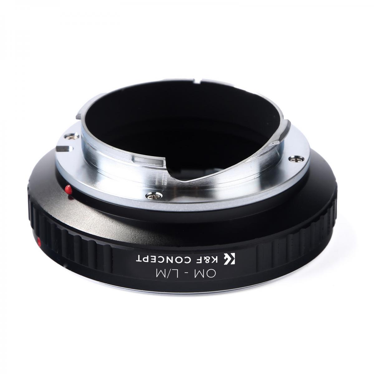 OM-L/M Lens Adapter Handmatige Focus Compatibele Olympus OM Lenzen voor Leica M Camera Lichaam