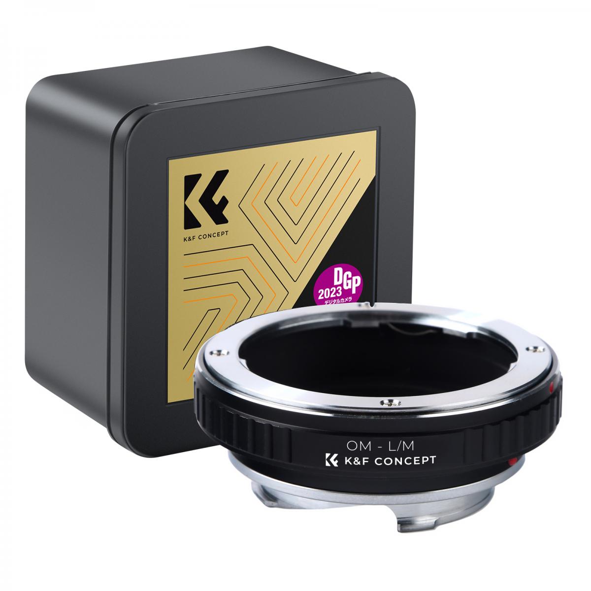 OM-L/M Lens Adapter Handmatige Focus Compatibele Olympus OM Lenzen voor Leica M Camera Lichaam