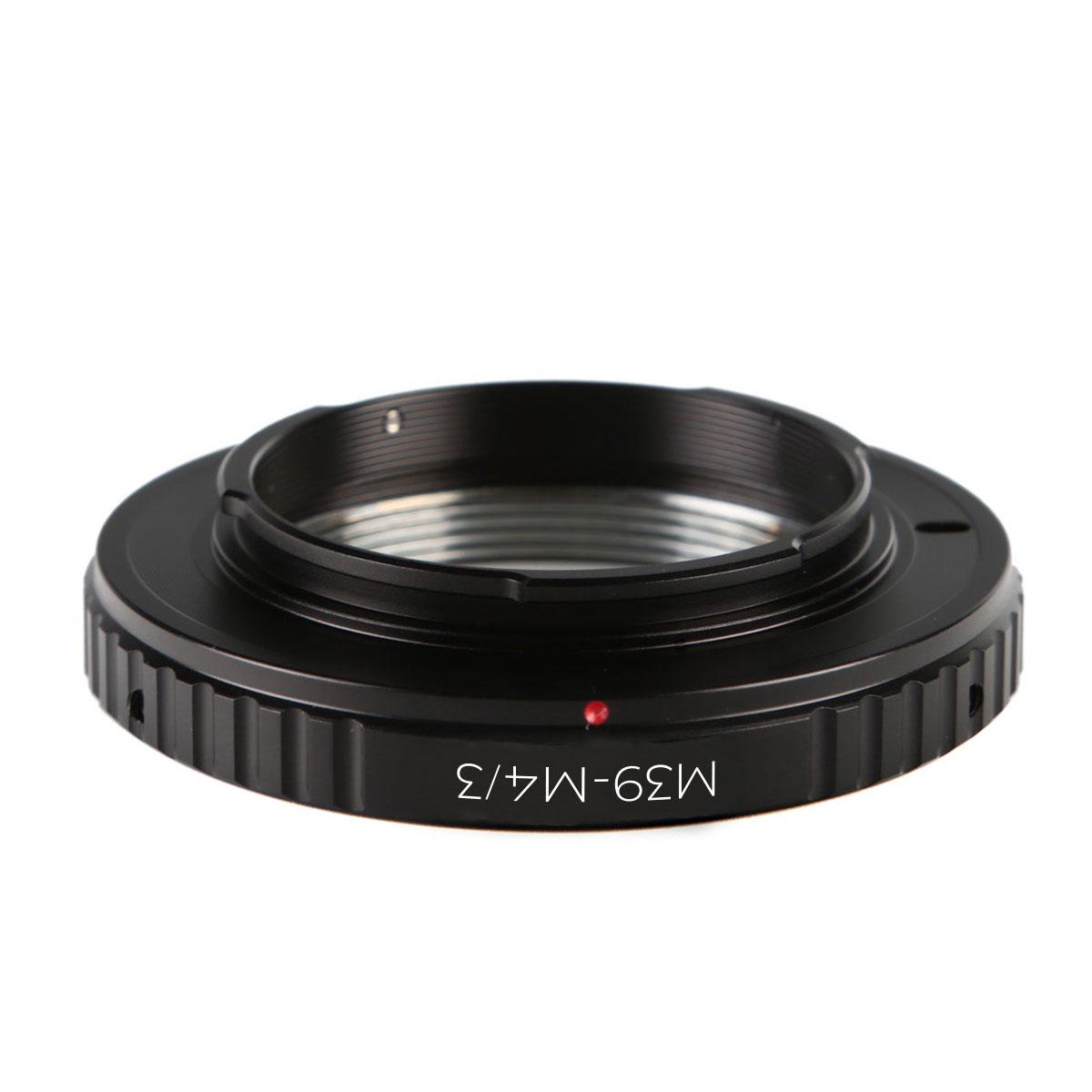 M39-M4/3 Lens Adapter Handmatige Focus Compatibele M39 Lenzen voor M43 MFT Camera Lichaam