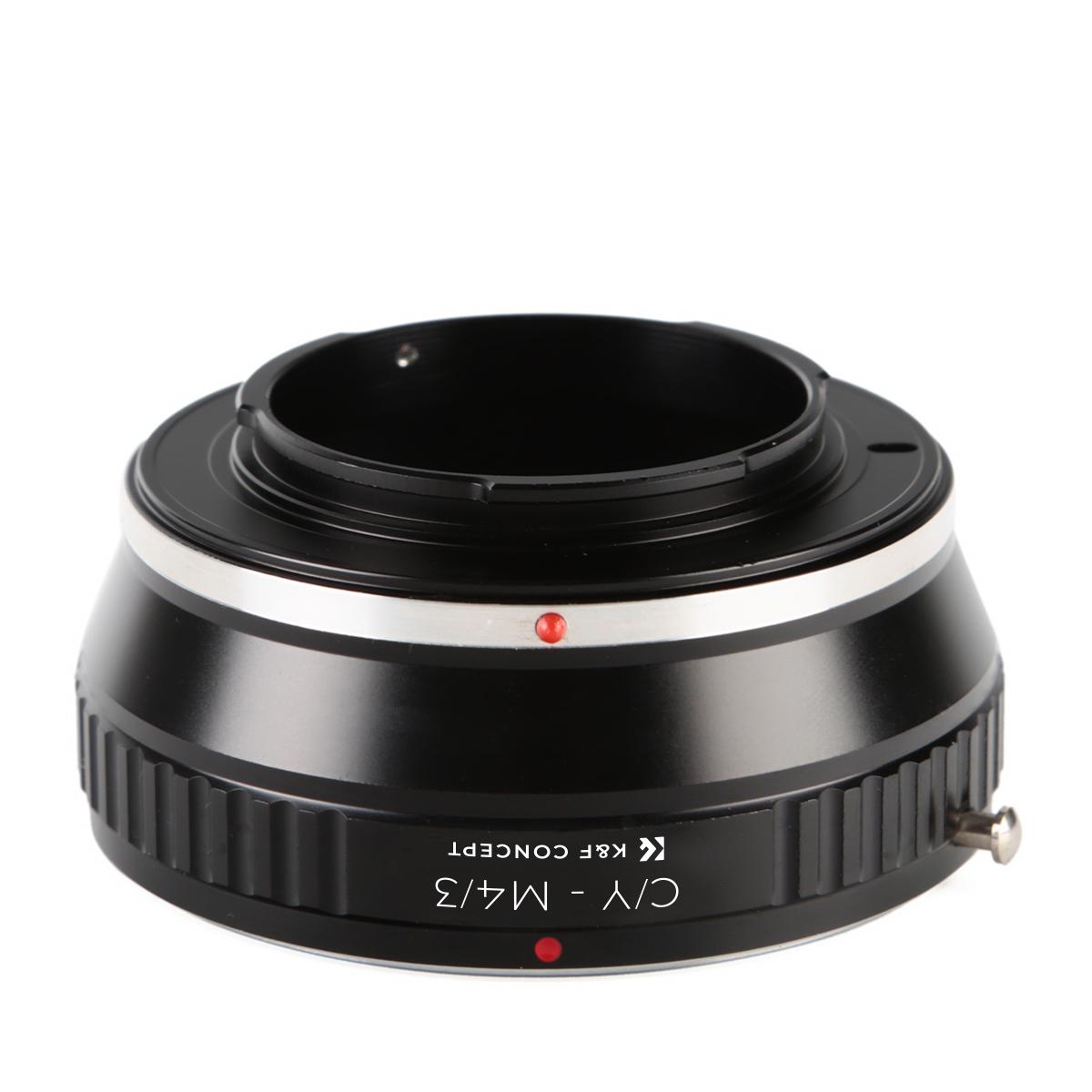 C/Y-M4/3 Lens Adapter Handmatige Focus Compatibele Contax Yashica Lenzen voor M43 MFT Camera Lichaam