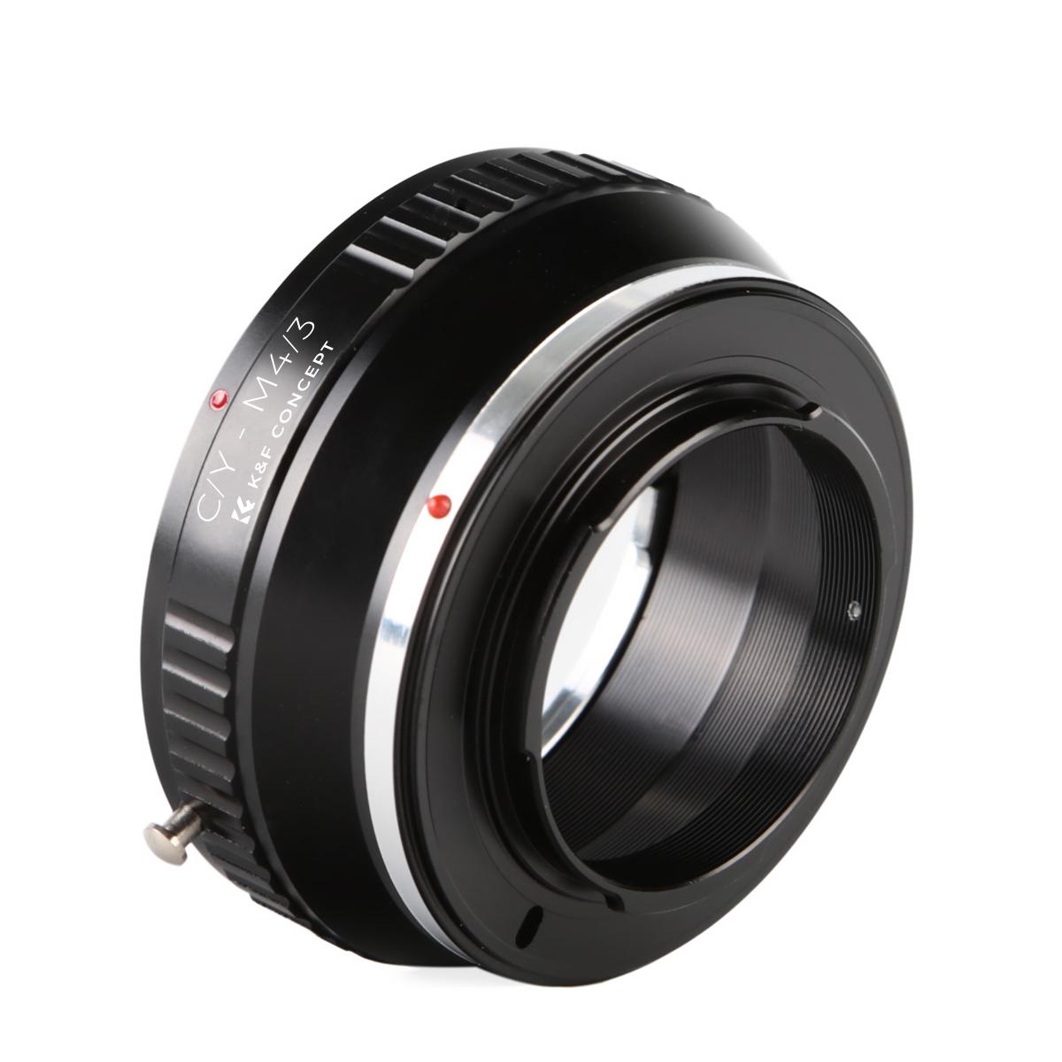 C/Y-M4/3 Lens Adapter Handmatige Focus Compatibele Contax Yashica Lenzen voor M43 MFT Camera Lichaam