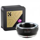 Adapter obiektywu Contax Yashica do adaptera mocowania obiektywu M43 MFT Adapter obiektywu K&F Concept M14121