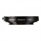 Objektivmonteringsadapter från Pentax 67 till Pentax 645 – K&F Concept M45341 objektivmonteringsadapter