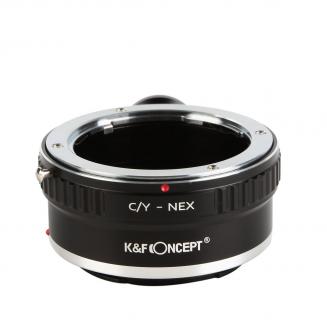 C/Y-NEX Met Statief Bevestiging Lens Adapter Handmatige Focus Compatibele Contax Yashica Lenzen voor Sony E Camera Lichaam