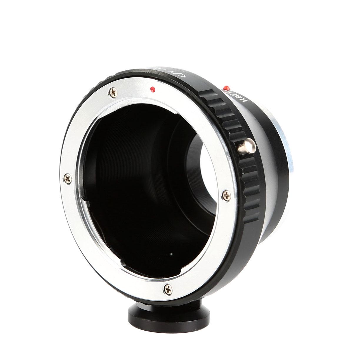 C/Y-P/Q Adaptador para Objetivo Contax Yashica a Montura Pentax Q con Soporte Trípode, Serie FIX