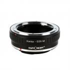 Objektivmonteringsadapter från Konica AR till Canon EOS M – K&F Concept M24141 objektivmonteringsadapter