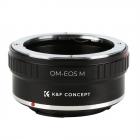 Adapter Olympus OM Obiektyw do Canon EOS M Aparat