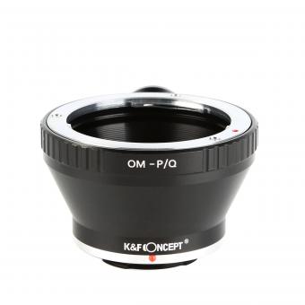 Adattatore per Obiettivi Olympus OM a Fotocamere Pentax Q