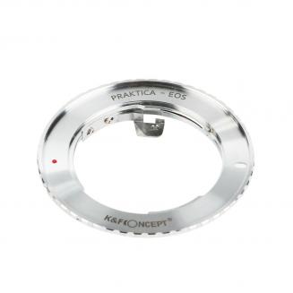 Praktica B -objektiivit Canon EF -kiinnityskamerasovittimeen