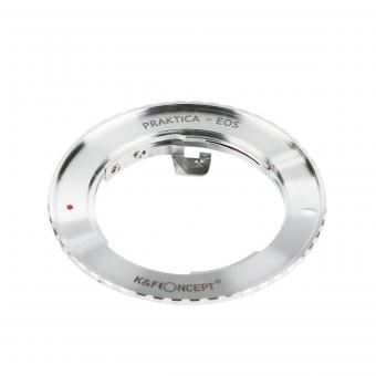 Praktica B -objektiivit Canon EF -kiinnityskamerasovittimeen