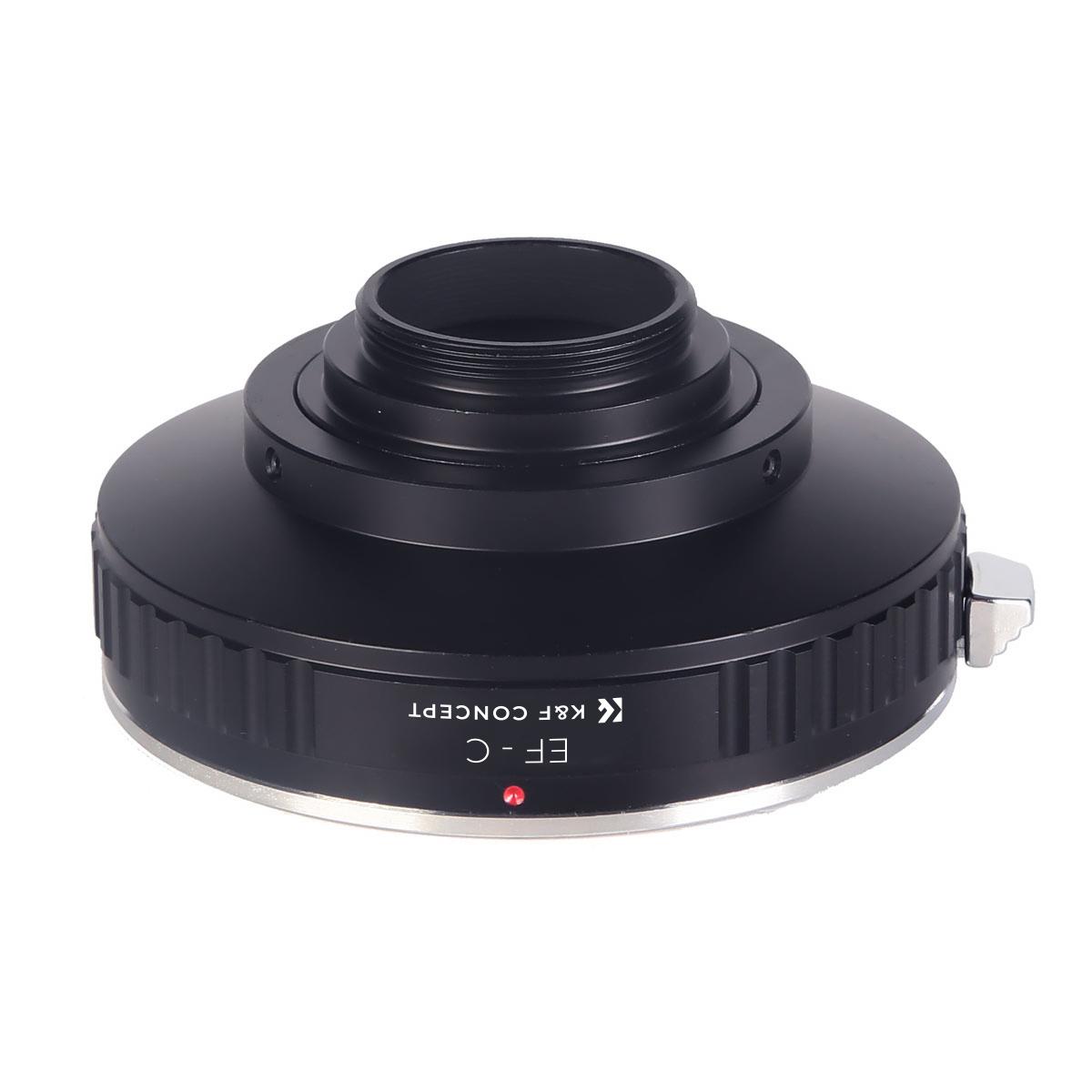 Canon EOS EF Lenses to C Mount Camera Adapter