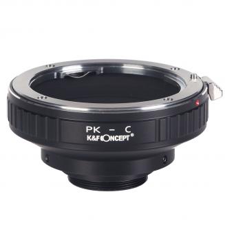Pentax K Linser til C Mount Kamera Adapter