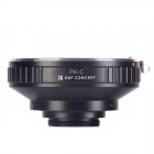 Pentax K Linser til C Mount Kamera Adapter