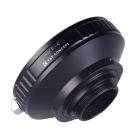 Nikon F -objektiivit C-objektiivikiinnityssovittimeen K&F Concept M11231 -objektiivisovitin