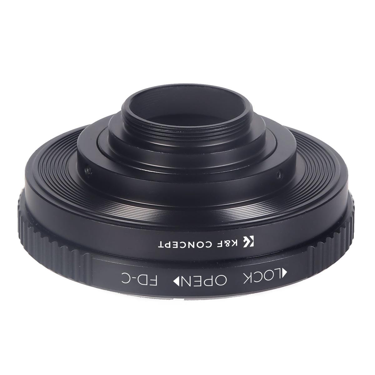 FD-C Lens Adapter Handmatige Focus Compatibele Canon FD Lenzen voor C Camera Lichaam