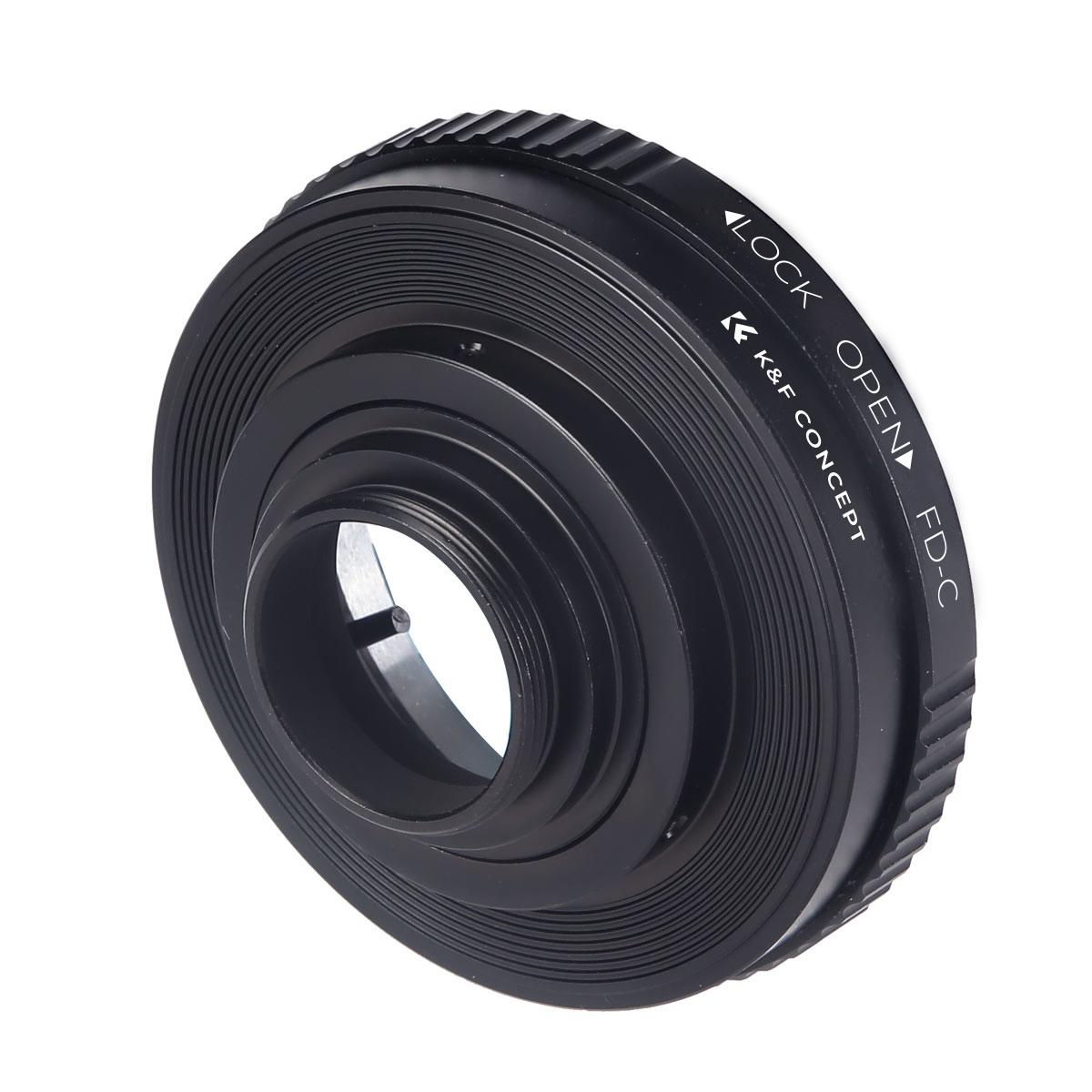 FD-C Lens Adapter Handmatige Focus Compatibele Canon FD Lenzen voor C Camera Lichaam