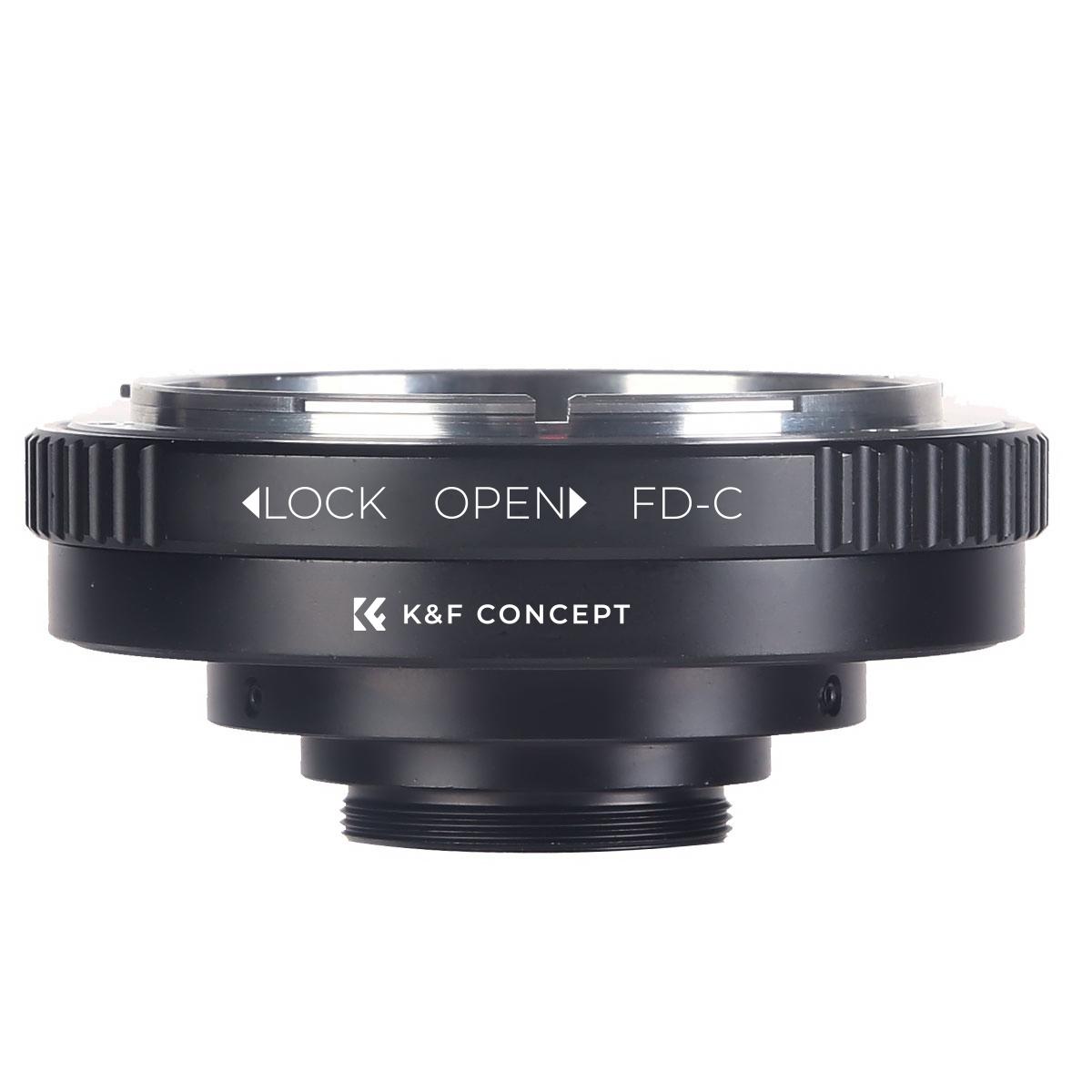 FD-C Lens Adapter Handmatige Focus Compatibele Canon FD Lenzen voor C Camera Lichaam