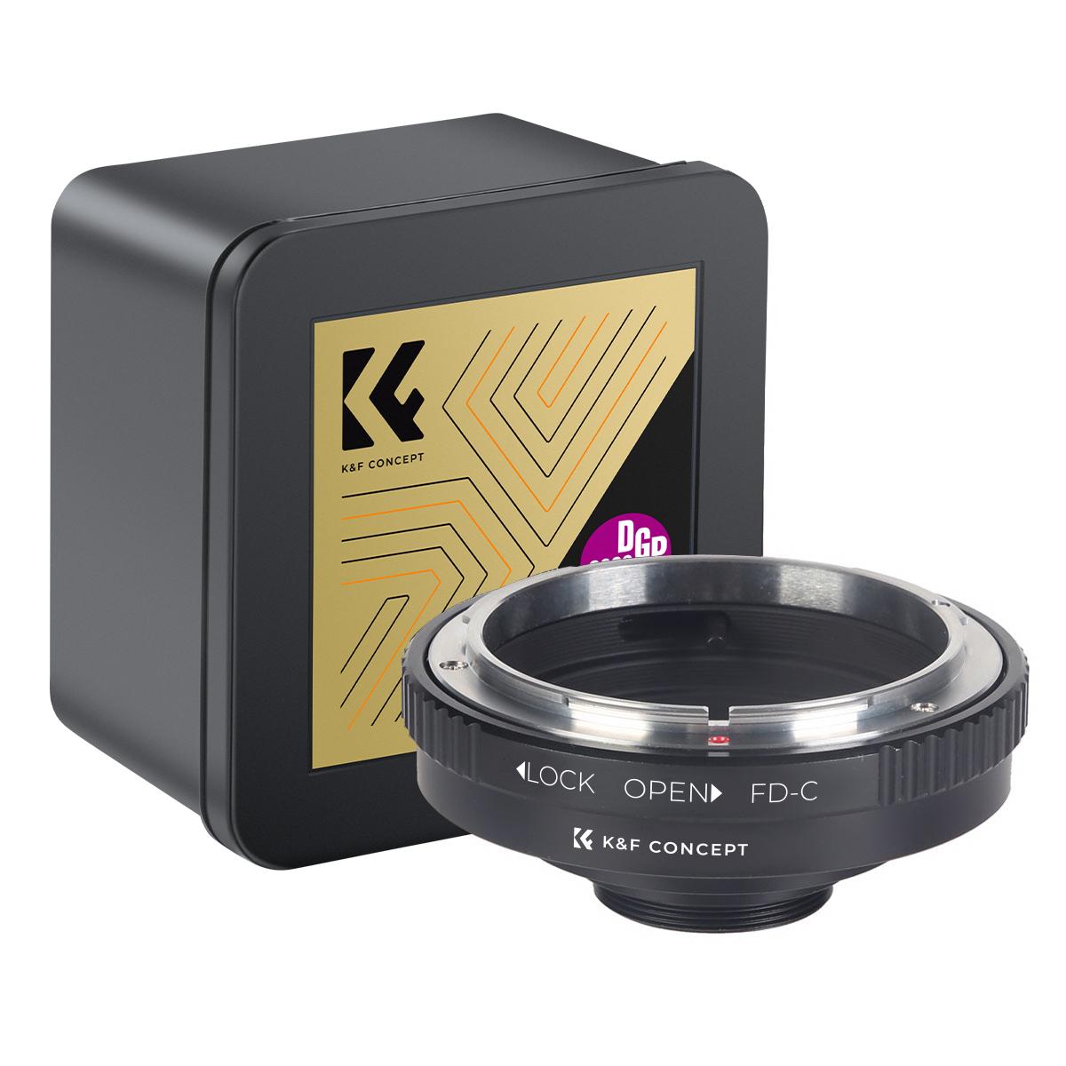 FD-C Lens Adapter Handmatige Focus Compatibele Canon FD Lenzen voor C Camera Lichaam