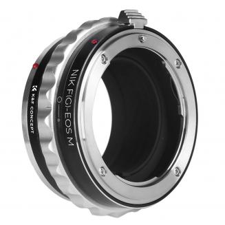 Nikon G/F/AI/AIS/ D Linser til Canon EOS M Mount Kamera Adapter