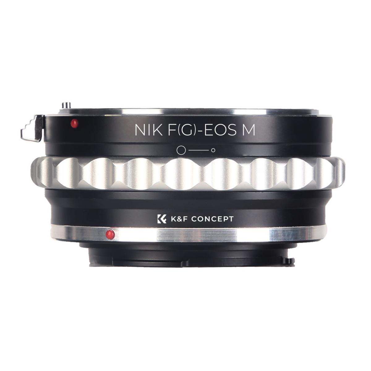 Nikon G/F/AI/AIS/D Lenses to Canon EOS M Mount Camera Adapter