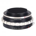 Nikon G/F/AI/AIS/D -objektiivit Canon EOS M -objektiivikiinnityssovittimeen K&F Concept M18141 -objektiivisovitin