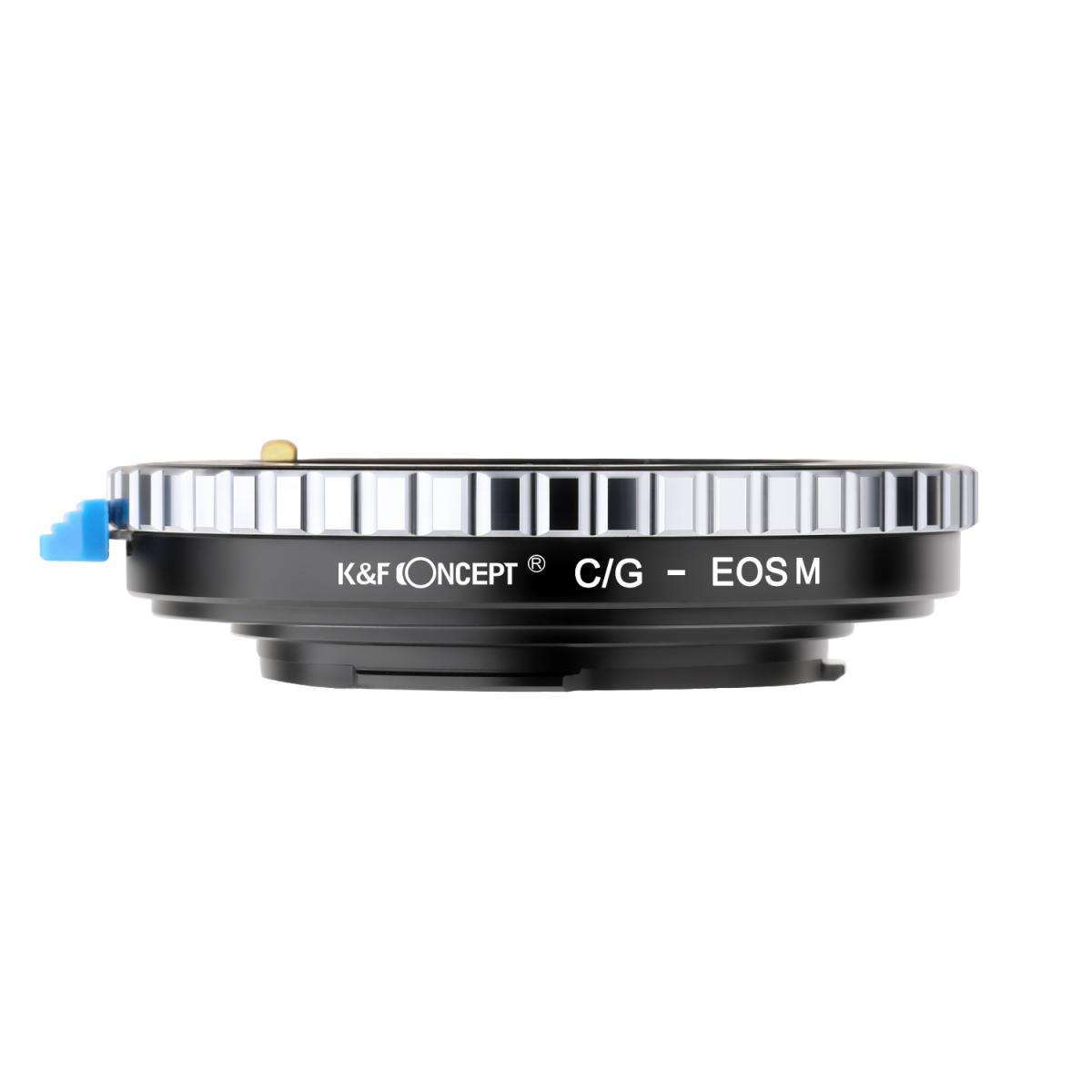 Adaptador Lentes Contax G para corpo Canon EOS M 