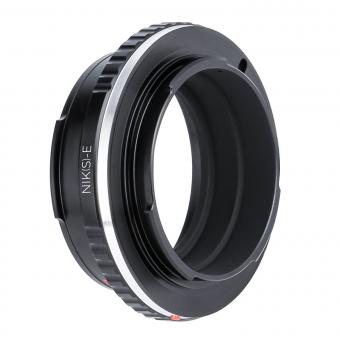 Adattatore per Obiettivi Nikon S a Fotocamere Sony E Mount