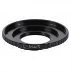 C Mount Linser til M43 Mount Camera Adapter