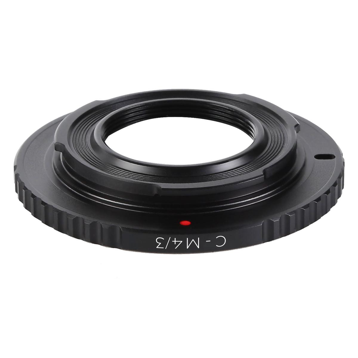 C Mount Lenses to M43 MFT Mount Camera Adapter