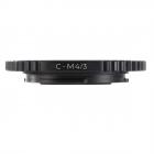 C Mount Linser til M43 Mount Camera Adapter