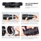 Pentax K -objektiivit Sonylle A Linssikiinnityssovitin K&F Concept M42271 -objektiivisovitin