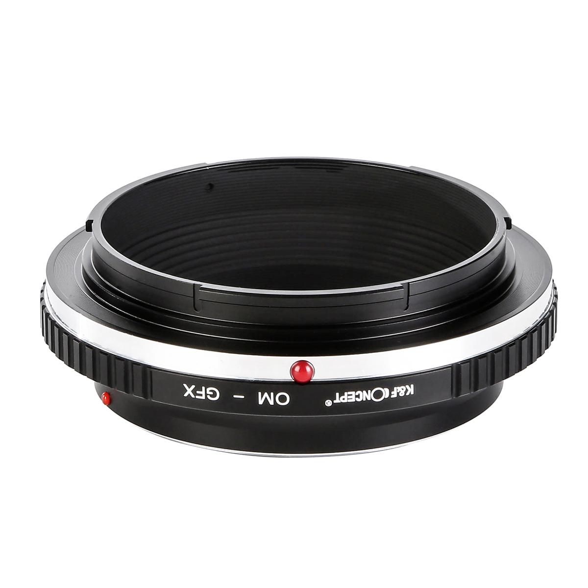 Adaptador Lentes Olympus OM para corpo Fuji GFX