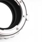 Nikon NIK(G) -kiinnitysobjektiivi Sony E -kamerarunkoon mattalakalla Design K&F -konseptiobjektiivin kiinnitys kaikki kuparisovitin