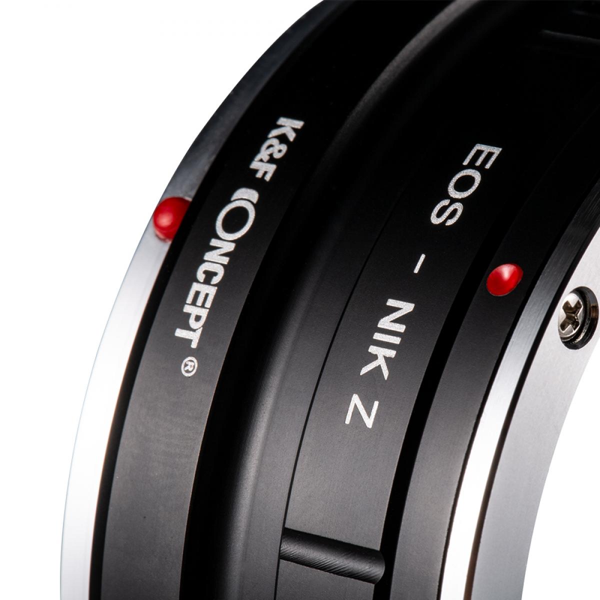 Canon EF Objektiv til Nikon Z Mount Kamera Adapter