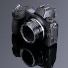 Pentax PK Munt -objektiivi Nikon Z6 Z7 -kameraan K&F Concept -objektiivikiinnityssovitin