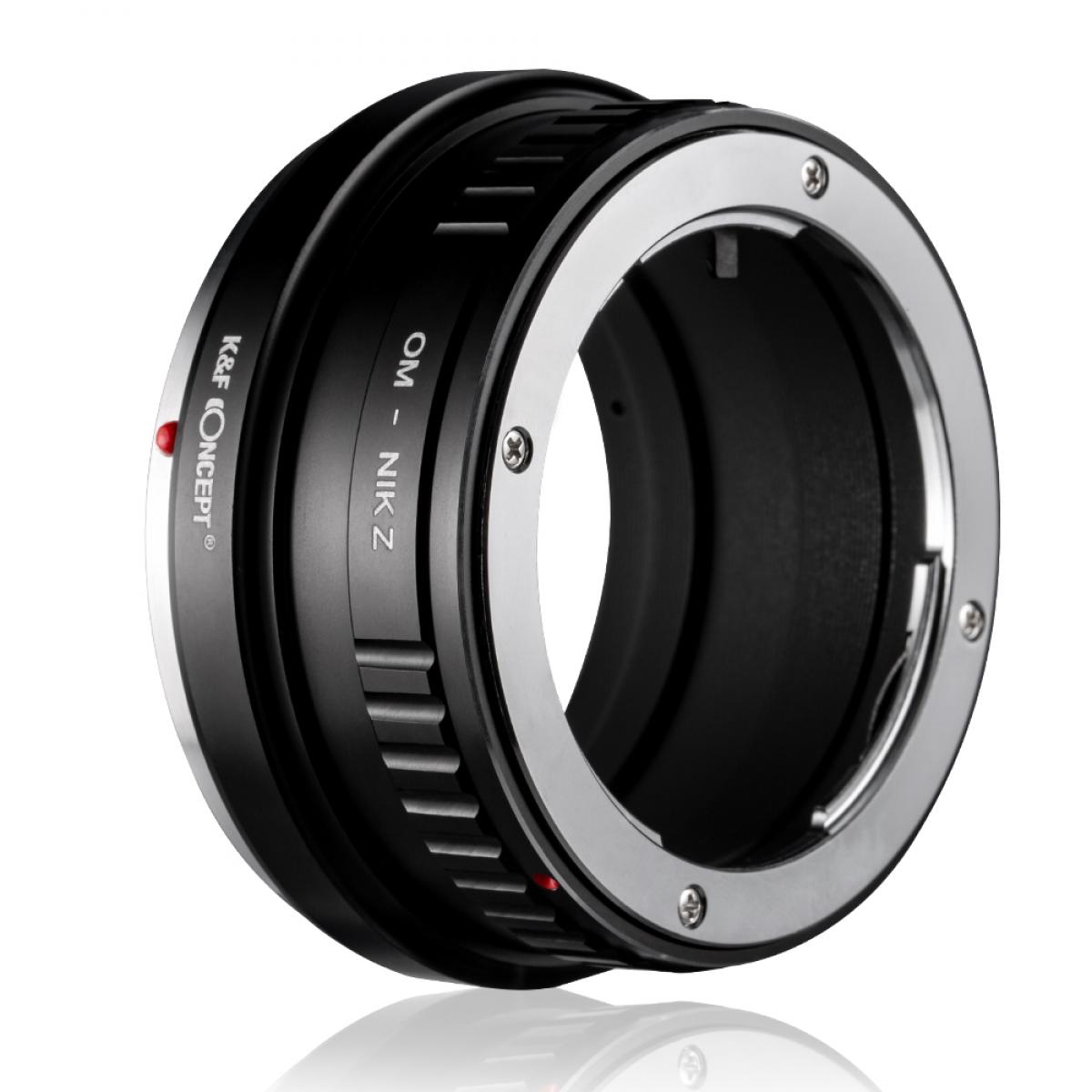 OM to Nik Z Lens Mount Adapter for Olympus OM Mount Lenses Compatible with Nikon Z Mount Z6 Z7 Mirrorless Cameras
