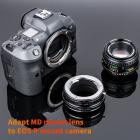 Obiektywy Minolta MD do adaptera mocowania obiektywu Canon RF K&F Concept M15194 Adapter obiektywu