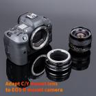 Obiektywy Contax Yashica do adaptera mocowania obiektywu Canon RF K&F Concept M14194 Adapter obiektywu