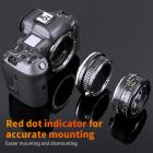 Pentax K -objektiivit Canon RF -objektiivikiinnityssovittimeen K&F Concept M17194 -objektiivisovitin