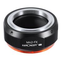 Bague d'Adaptation M42 vers Fuji X - Haute Précision pour Objectifs M42 et Appareils Fujifilm X-Series (M42-FX)