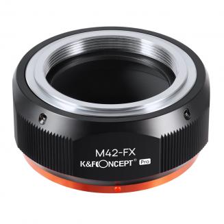 Bague d'Adaptation M42 vers Fuji X - Haute Précision pour Objectifs M42 et Appareils Fujifilm X-Series (M42-FX)